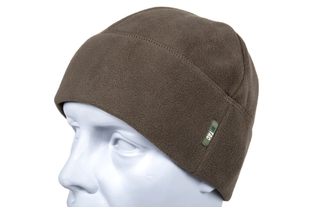 Watch cap oliven fleece hue